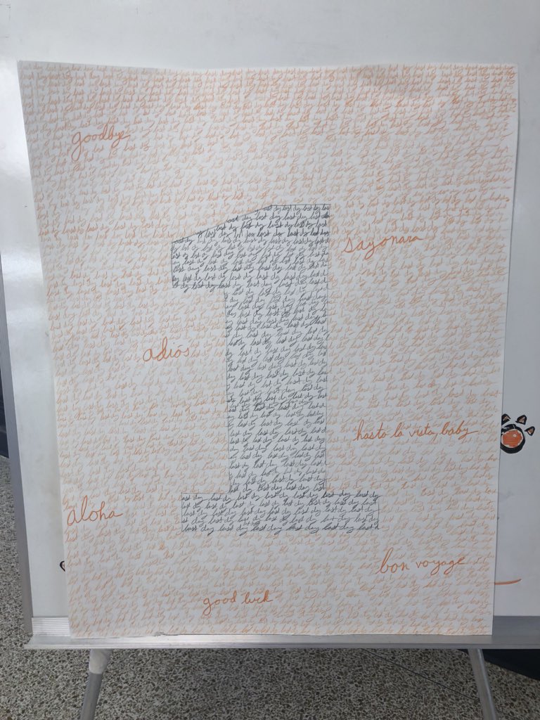 ROStudCO's tweet photo. LAST DAY OF HIGH SCHOOL EVER SENIORS! 🧡 

I hope everyone made the best memories throughout these 4 years and ended it the way you wanted to. Best wishes to everyone in their future! 🎓

Poster by: @abishmail717 https://t.co/X6kAHyIwQu
