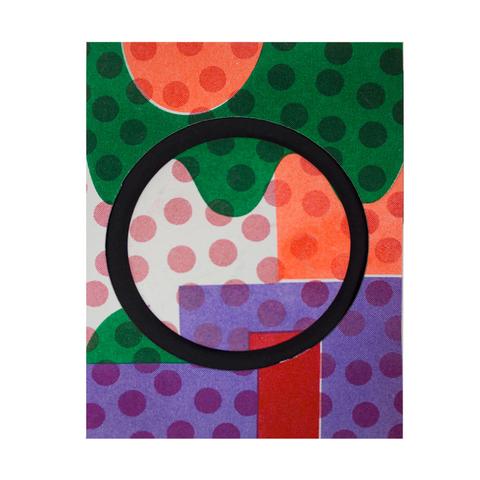 Now online! This colourful badge by Glasgow-based <a href="/risottostudio/">RISOTTO</a>, is made from recycled paper and printed using riso printing techniques. 
gsashop.co.uk/collections/ne…