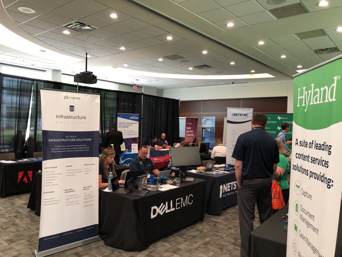 OITSummit's tweet photo. Remember to check out our vendors! #oitsummit https://t.co/GpjMHuSc9B