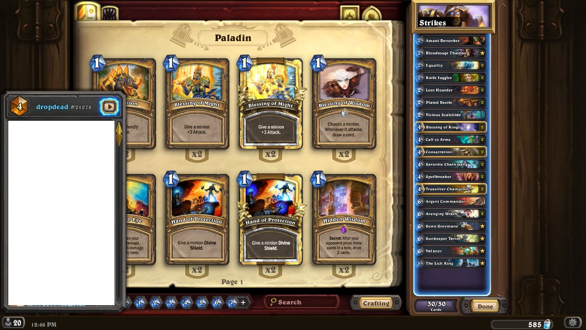 dropdead_hs's tweet photo. After hitting top 20 and falling back to 100s 4 times i finally get single digit with these very unique and totally not netdecked lists @ahirunHS https://t.co/UgLLOhXNu2
