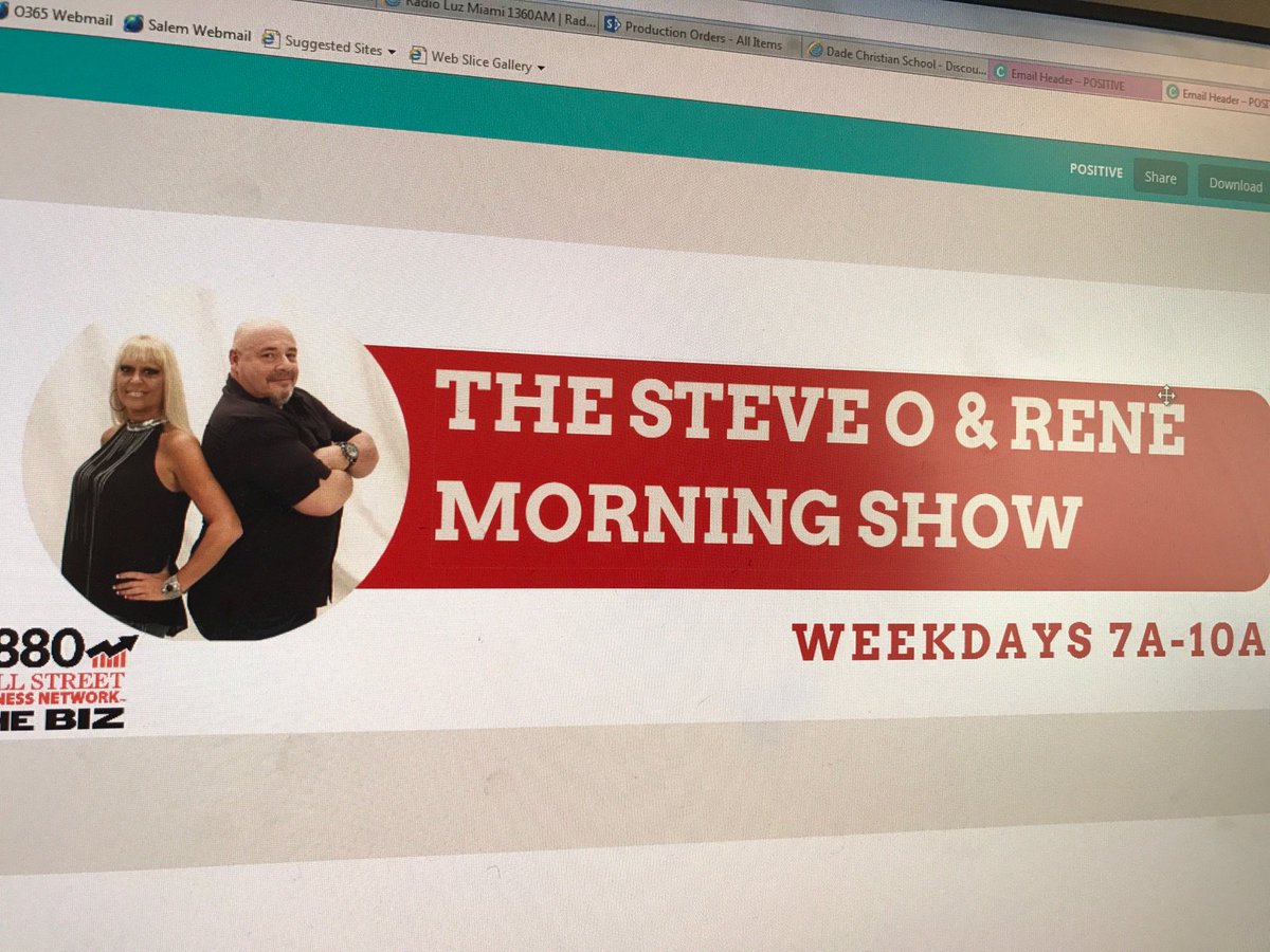 stevereneshow's tweet photo. Join #SteveoandRene on #880thebiz #Miami #FtLauderdale at 8:30 am as they interview #BrowardCountyCommissioner #MichaelUdine talking about the #BSODeputy will receive over $8000 a month for life. This is insane. https://t.co/JU1f5gm0tJ