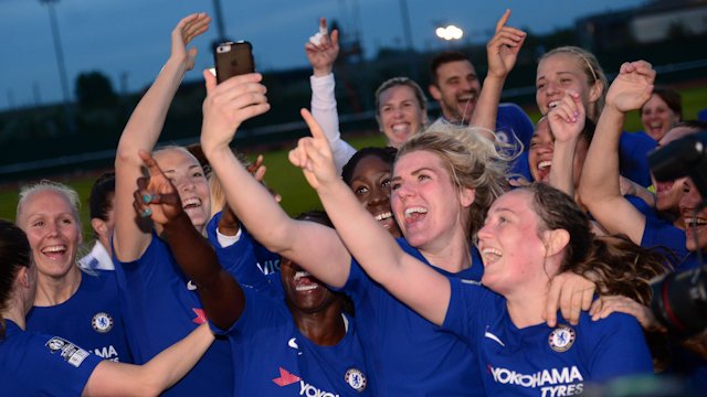 iseoluwarachy's tweet photo. @ChelseaLFC will be looking to remain unbeaten this term in the @FAWSL 1 when they face @LFCLadies in their final game this Sunday. The Blues who have won a double; the league &amp; FA Cup titles, are yet to suffer a defeat in 15 matches played. #ChelseaLFC #UltimaSportsNet https://t.co/dH9YBchG90