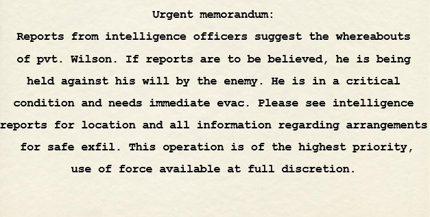 Official memorandum. They're getting close! #thewhiterabbit #they'regettingcloser #rescuemission #shortfilm #comingsoon