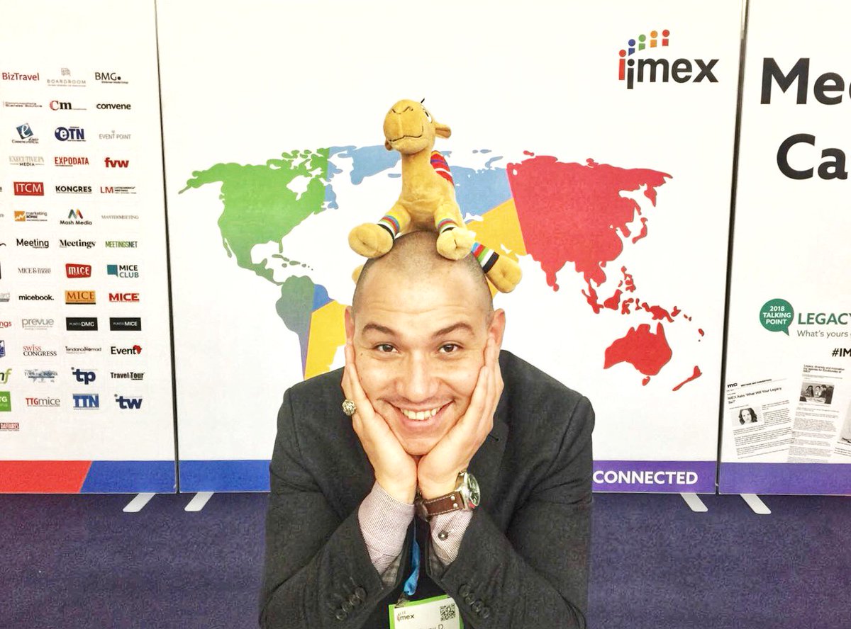 johnDmartinez's tweet photo. Has anyone seen Camilla Humphrey the camel? I can't seem to find her anywhere...#RoadtoDubai #ICCAWorld #IMEX18 #eventprofs https://t.co/900gHdMkz5