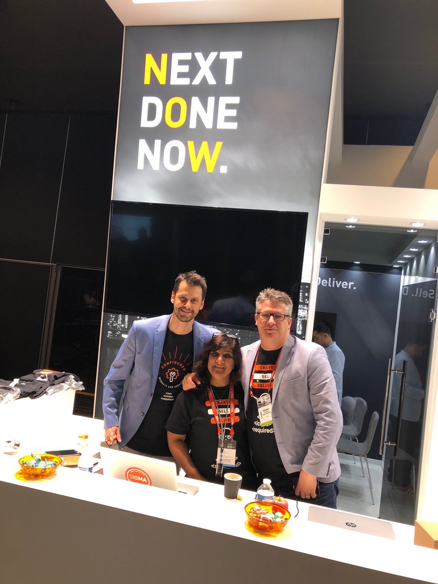 swmuderack's tweet photo. Amazing job done by the #sigmasystems marketing team at #dtw18 this week!!! #nextdonenow https://t.co/JeqDnl9G1Z