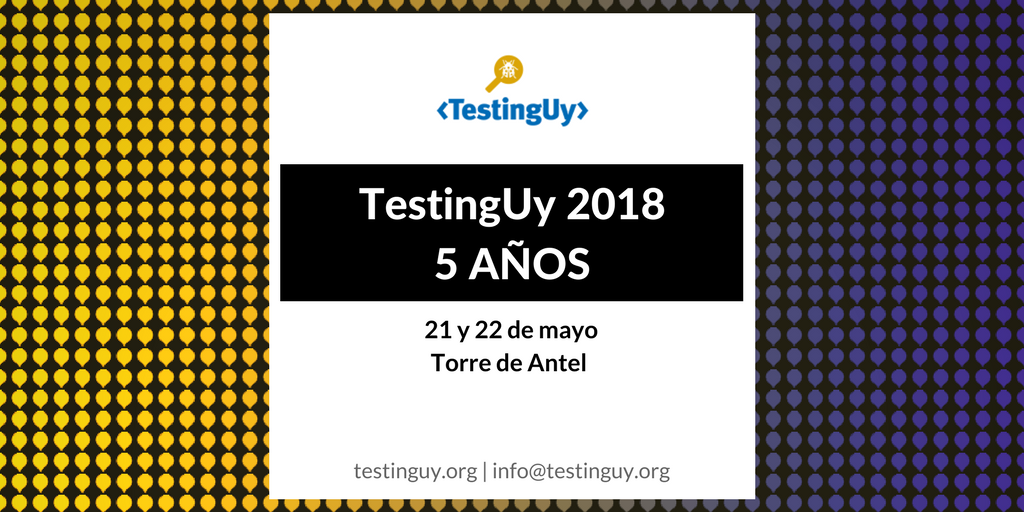 testingUY's tweet photo. ¡LLegamos a los 315 inscriptos! Este año queremos seguir creciendo en comunidad ¡Sumate y forma parte de la 5ta edición de #testinguy! Un evento para todos los interesados en #tesitng en #Uruguay y la región!
Inscripciones día de charlas aquí 👉 https://t.co/LU9TuKTGBj https://t.co/ZMhkgHNVvP