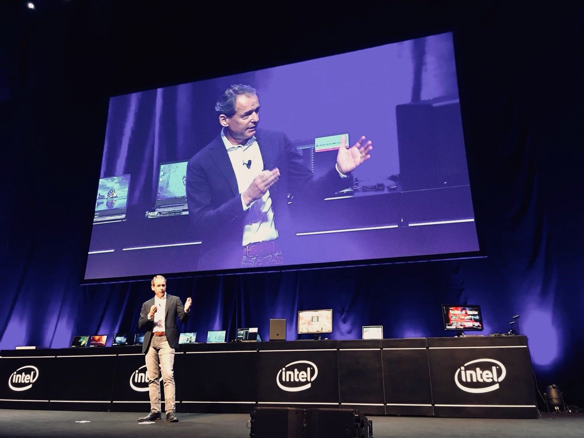 MauritsTichelma's tweet image. Today at #IntelPartnerConnect keynote we&apos;ve discussed how to expand the technology boundaries and give all our ecosystem partners the edge they need to grow business. Innovation starts inside #Intel, but it grows outside with all our #partners. Together we&apos;re stronger! #IAmIntel