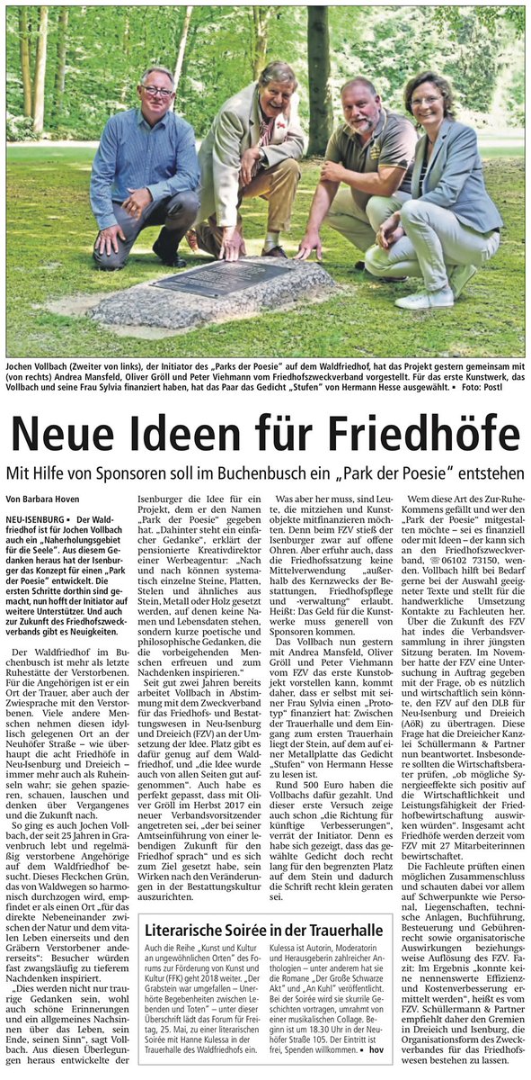 ffkni's tweet photo. Aus der Offenbach Post. #ffkni #neuisenburg #friedhof #trauerhalle https://t.co/wxdCx19SJd