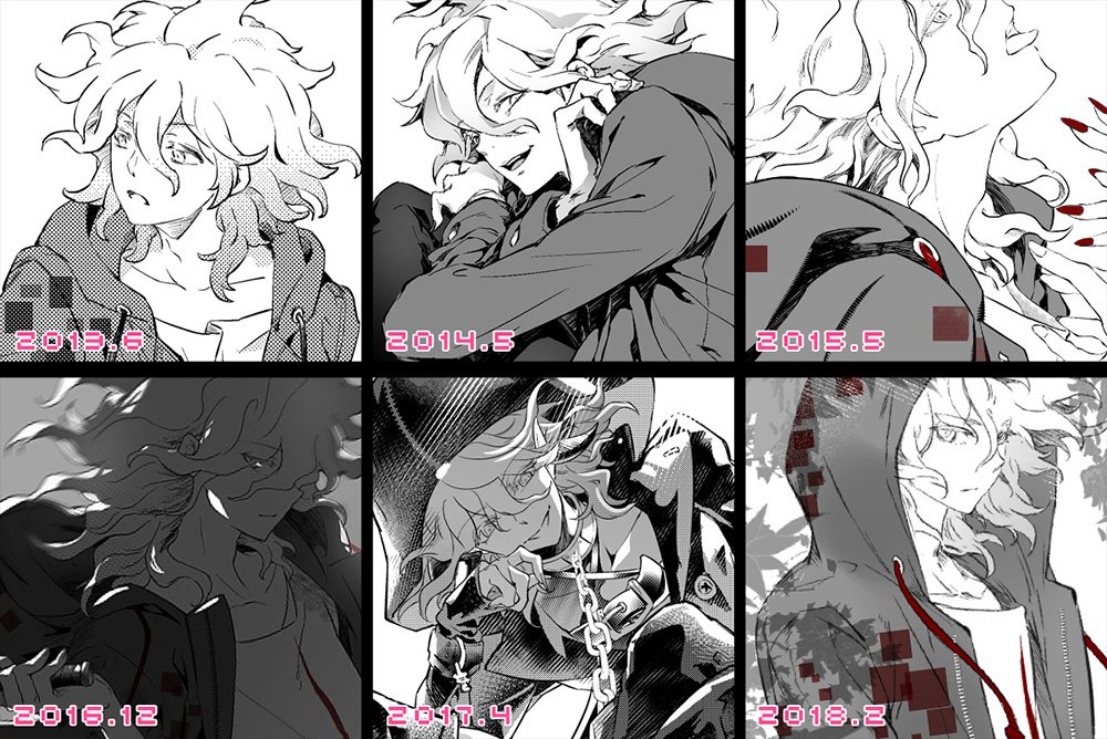 6年間描った同キャラ(狛枝クン).....emmmmmm

なんかちょっと複雑...('・ω・`);;; 
