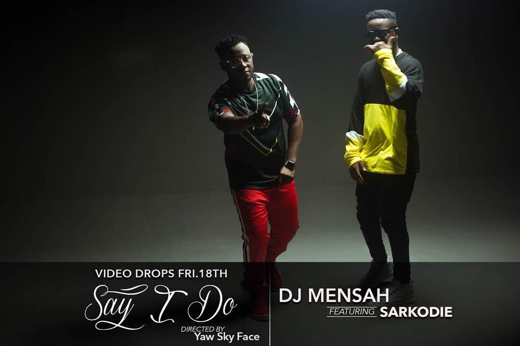 DJMENSAH1's tweet photo. Exclusive #SayIDo video premiere live on @4sytetv this Friday 18/5/2018 with @djmensah ft @sarkodie prod by @kuvie_ & Directed by @yawskyface
#UntouchableMusiz #MusicVideo #DjMensah #Untouchablez #SayIDoVideo https://t.co/0xCPmLIdTR