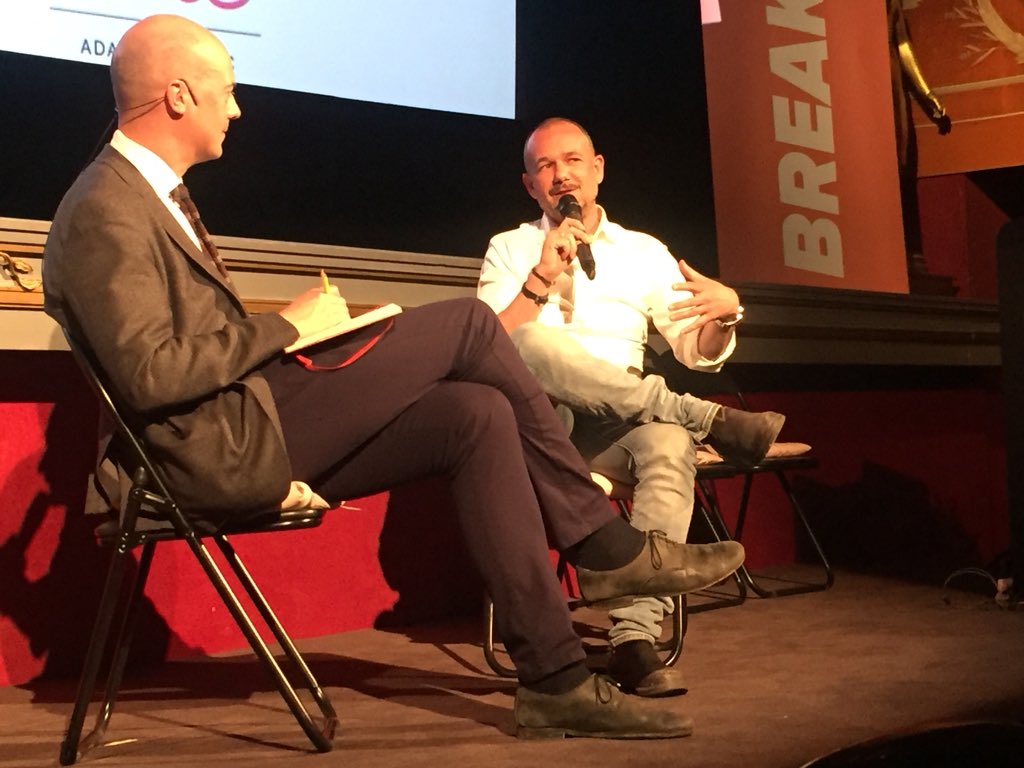 breakit_se's tweet photo. ”Mötet startade rätt illa”. David Polfeldt, vd för Massive Entertainment, om sitt första möte med Avatar-regissören James Cameron. #gametech2018 #breakitevent https://t.co/LH7WESURVq