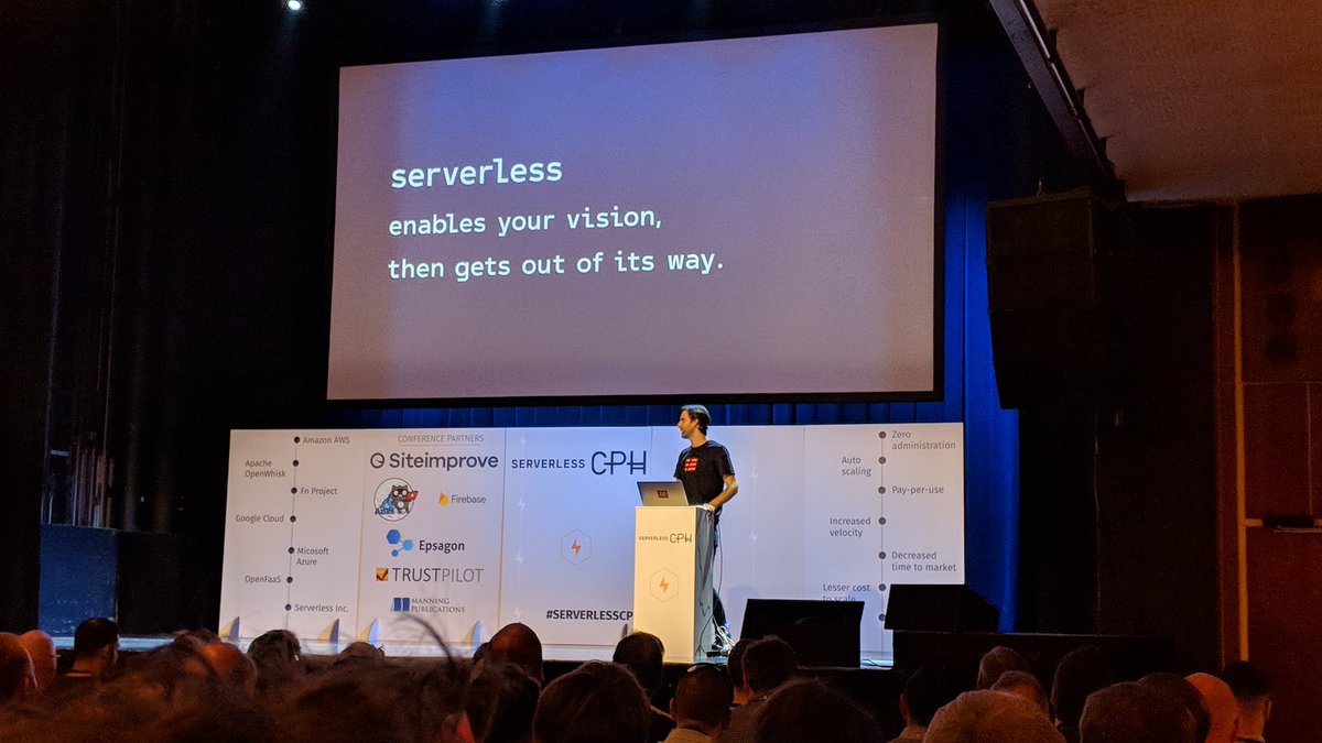 John McCabe (@mccabejohn) on Twitter photo Back from lunch with <a href="/austencollins/">Austen Collins</a> from <a href="/goserverless/">Serverless</a> departing a nugget of wisdom here at #serverlessCph. I must take a closer look at the <a href="/openfaas/">OpenFaaS</a> integration. Back from lunch with <a href="/austencollins/">Austen Collins</a> from <a href="/goserverless/">Serverless</a> departing a nugget of wisdom here at #serverlessCph. I must take a closer look at the <a href="/openfaas/">OpenFaaS</a> integration.