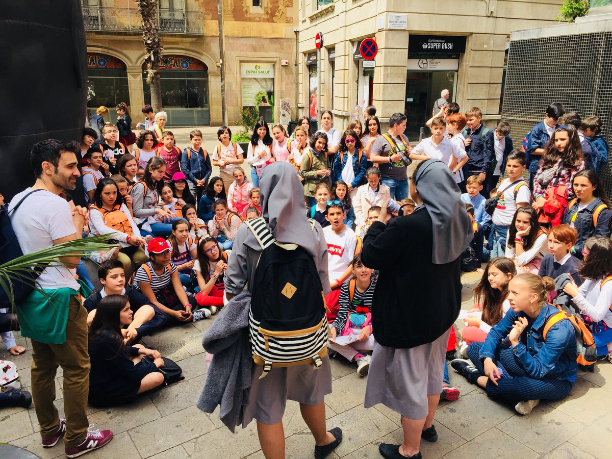 AAgustinos's tweet image. De #DeMadridAlCielo a #BarcelonaModernista ¡Qué gran experiencia para nuestros alumnos de @nazaretoporto y @standreu !