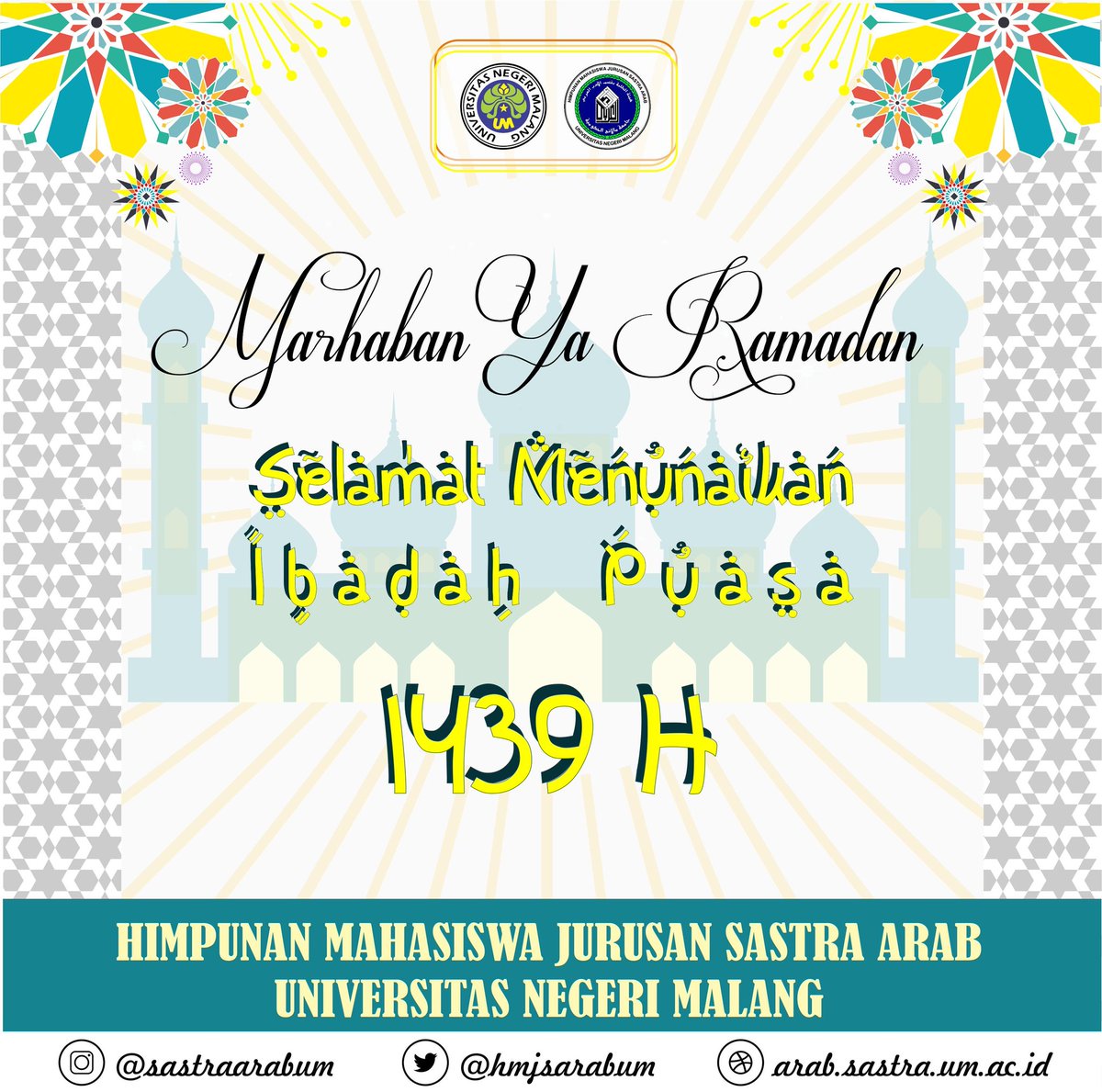 HMJ Sastra Arab UM tweet media