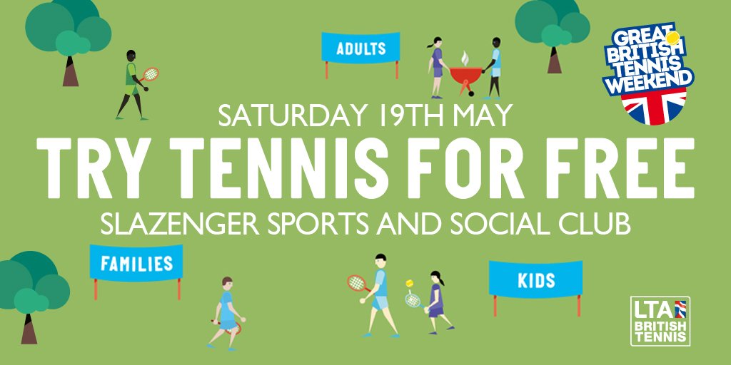 If you've not booked a place for todays free tennis, there's still time. horburytennis.co.uk is the place to go! Free tennis sessions and free court time all day! #GBTW #Freetennis