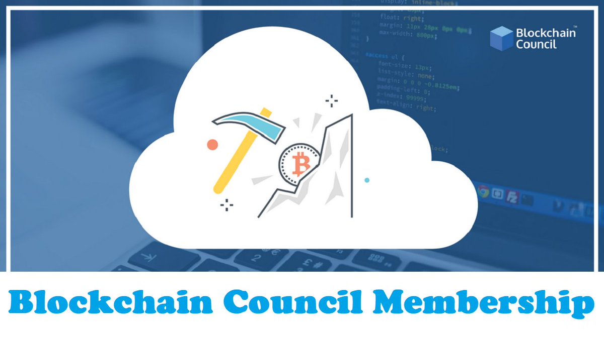 VikramBitcoin's tweet image. @ChainCouncil membership brings with it a slew of benefits including 30% discount on #BlockchainCertifications, and more. Sign up NOW over here bit.ly/BlockchainMemb…

#Blockchain #Cryptocurrency #Bitcoin #Ethereum #Litecoin #BlockchainCouncil #Consultancy #Benefits #Advantages