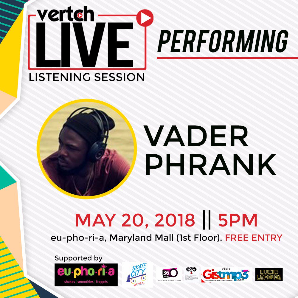twixdajims's tweet photo. #VertchLive #VertchLive #VertchLive @ULSeuphoria save the date.
RT
@Olofofonaija247 @itsreespect @dharmieKING @VertchMusic @EclipseNkasi @qwinbigma @KinggTyra @Alphi_Lexy @OfficialBmax @wetalksound @Mide_bams @itsreespect @xavieruzor @MrEshio @mr__moyo @Lady_Yinn @event_kettle https://t.co/ecuk5iakFy