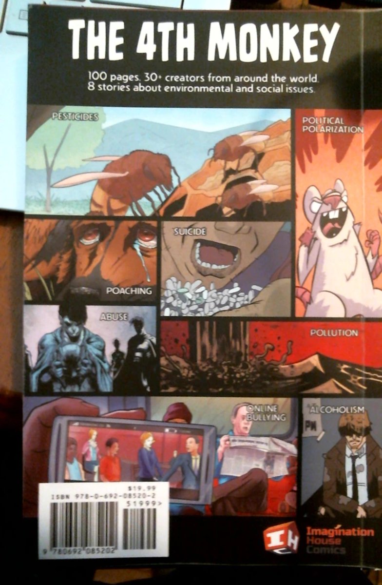 RoachWrites_'s tweet photo. The proof is in! We're gonna have an announcement soon, something we've been working on nailing down for some time, regarding the donation of proceeds on all books sold from here on out.
Thank U to everyone who backed the Kickstarter &amp; helped make this a reality!
#NewComicBookDay https://t.co/eb1yDMTU1N