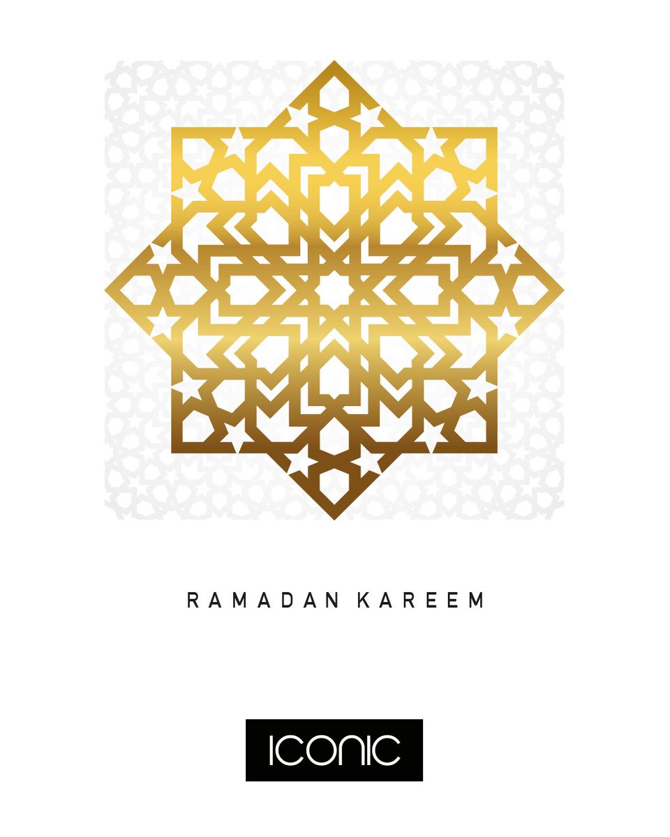 May this holy season bring you the utmost in peace and prosperity! 
#RamadanKareem #iamIconic #IconicME