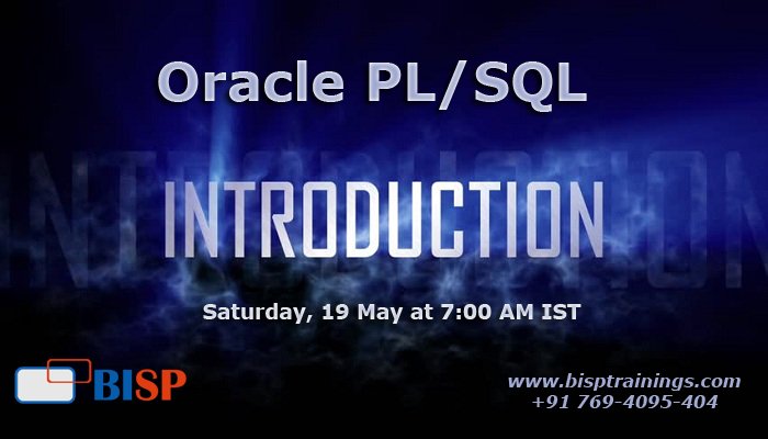 MohitBisp's tweet image. Learn Oracle PL/SQL 
Live Demo Class: Saturday, 19 May at 7:00 AM IST 
Register Here:bit.ly/2KY9ZT7
More Detail:bit.ly/2DRi9Jf
#oracle #oraclePLSQL #plsqlonlinetraining #Plsqljobsupport #oracleplsqlbasics #plsqlinterviewquestion