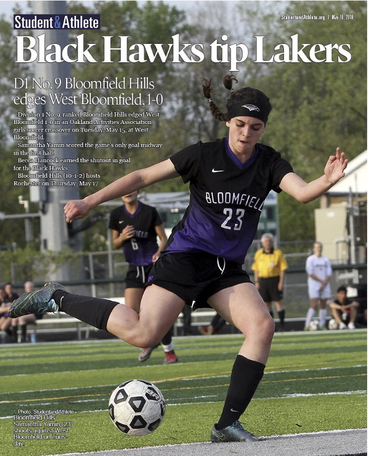"SWAMPED" as our <a href="/BHHS_GrlsSoccer/">BHHS Girls Soccer</a> team travel to the swamp and leave the Lakers drowning as freshman sensation Samantha Yamin shown below look ahead to districts <a href="/Becca_Hancock18/">Becca</a> shuts out WB and the defense lead  by all state <a href="/bridget_paulon/">bridget paulon</a> continue to roll <a href="/BHBlackHawks/">BH Black Hawks</a>