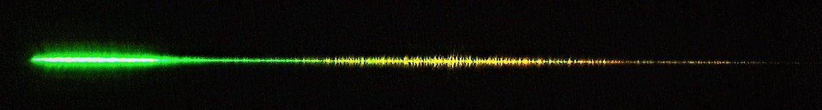 kh_ubfc's tweet photo. This is it! Today is the International Day of Light! 

https://t.co/XBvDvmQRih

Here a picture from a supercontinuum generated into a TiO2 waveguide. https://t.co/1xH3ZF0xNQ