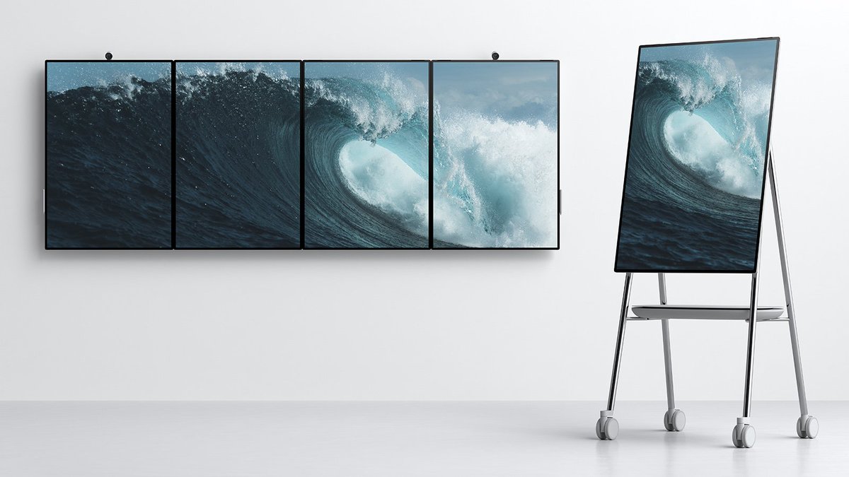 Le Surface Hub 2 de Microsoft impressionne, sortie prévue en 2019 microsoft.com/fr-fr/surface/… … #Microsoft #SurfaceHub2 #ModernWorkplace