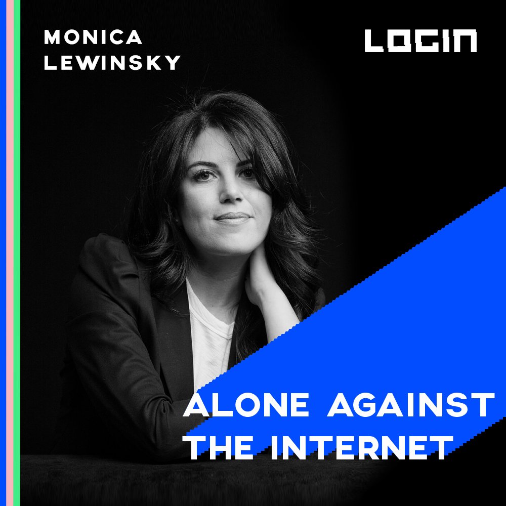 LOGinEvents's tweet photo. @MonicaLewinsky Lewinsky is joining LOGIN as a MAIN Keynote speaker! 🔥

Tickets: https://t.co/K3FMbGAJ9q https://t.co/UepMTnwsrO