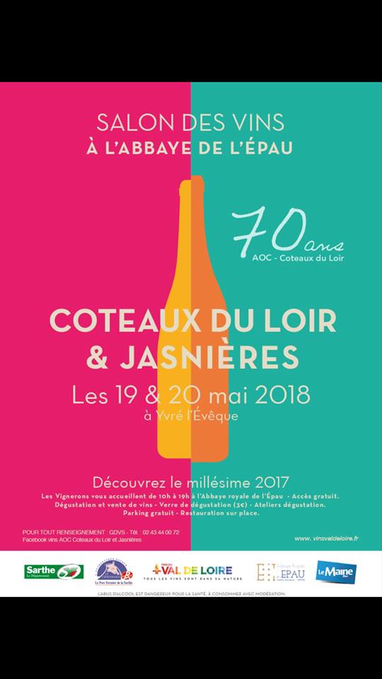TellWine's tweet photo. Le salon des Vins de Jasnières C'est samedi et dimanche à l'Abbaye Royale de l'Epau au Mans. Une belle occasion de déguster le nouveau millésime. 🍷 Les vignerons à ne pas manquer >> https://t.co/q6kcwoKbtx
 #LeMans  #Sarthe #Vin https://t.co/BNPKzl8iqb