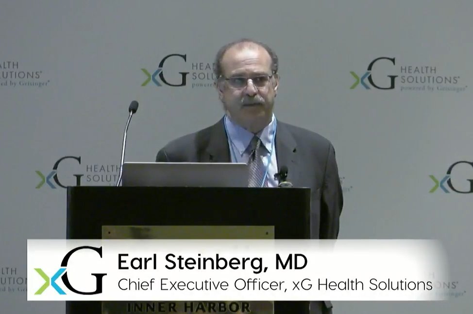 xGHealth's tweet photo. @esteinberg_md kicking off Day 2 of #xGInnovations18 https://t.co/Mj0vbBc4Rb