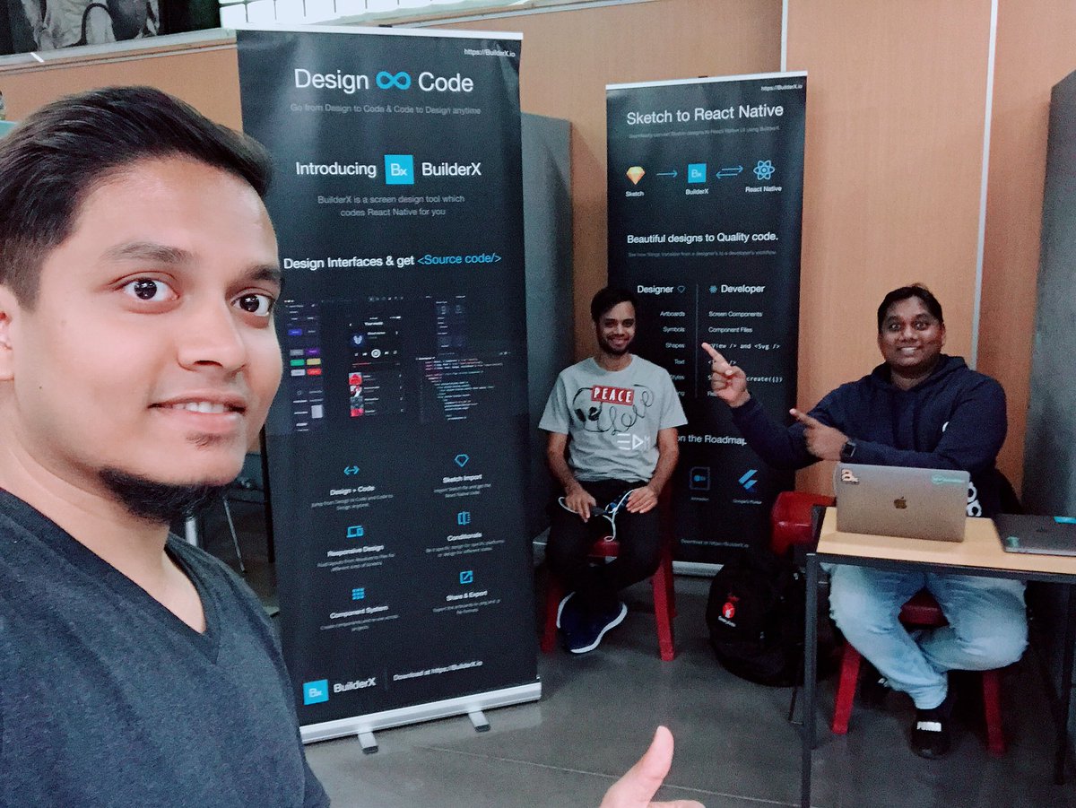 BuilderX's tweet image. Our booth is set up at @ReactEurope.

Come and say hi! 🙌