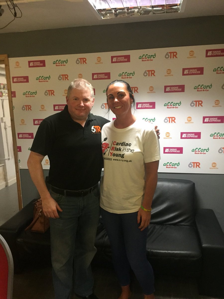 TeamJord's tweet photo. Afternoon folks, Little update on Nicolas interview with @6townsradio in aid of @CRY_UK for #TeamJord click the link to listen https://t.co/r5EZLUXGJz https://t.co/MqVHXbxgot