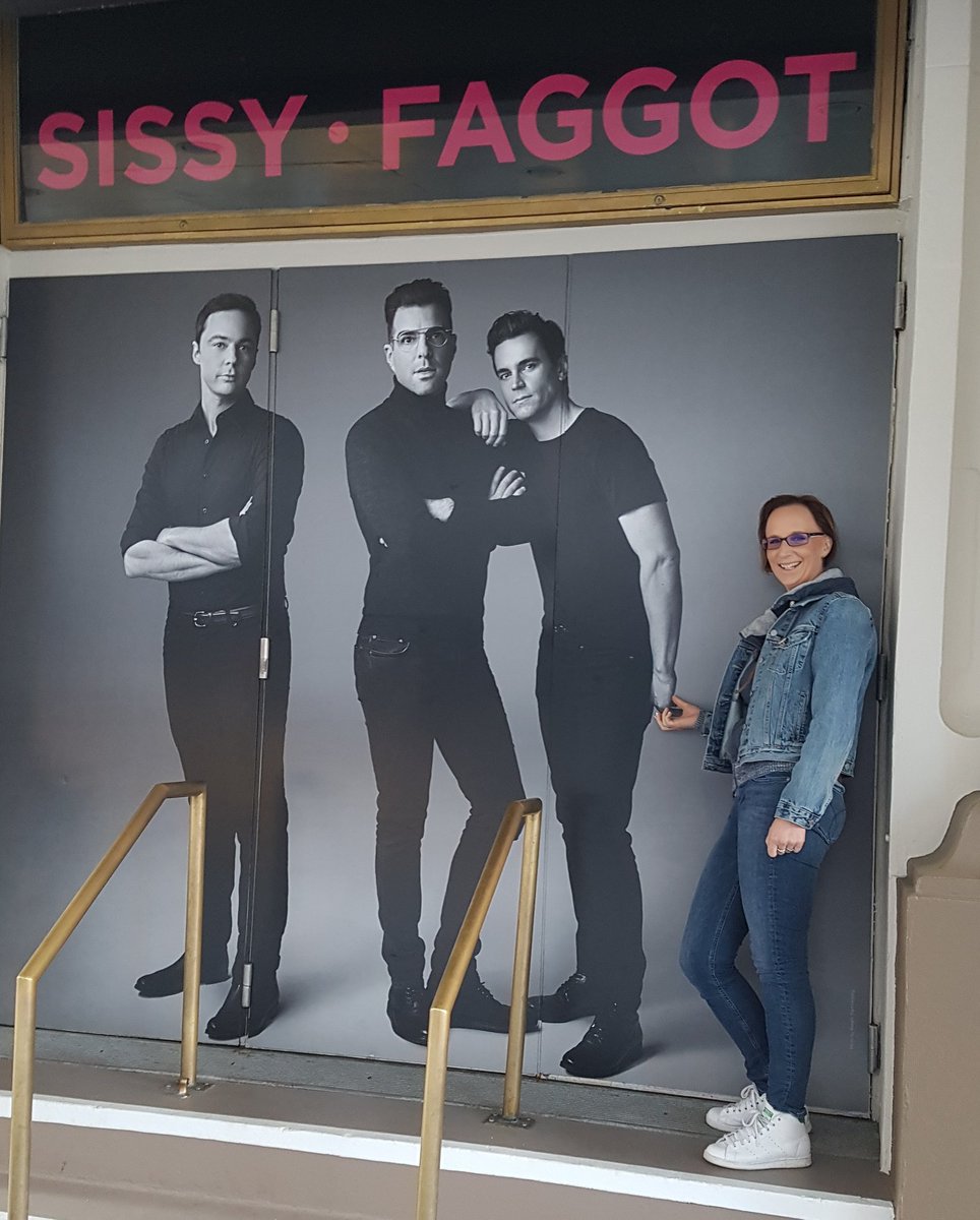 titzi1982's tweet photo. Loved @BoysBandBway as well NYC. Best trip ever! Your performance is incredible @MattBomer I'm so thrilled by your huge talent & commitment. A worthy successor of #FrederickCombs I'm sure he'd love your Donald! U deserve all that love. Happy I was able to be in NYC to support u. https://t.co/12TOnE5Dtu