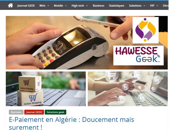 Article du prestigieux <a href="/hawessegeek/">موقع حوسGeek</a> (site référence sur les NTIC +  Digital) sur le E-Paiement &amp; Paiement Electronique en #Algerie ,  mettant en avant l'anticipation de la <a href="/BanqueBDL/">BDL Banque</a> #BDL pour booster le paiement électronique en Algérie

Lien de l'article: hawessegeek.com/fr/e-paiement-…