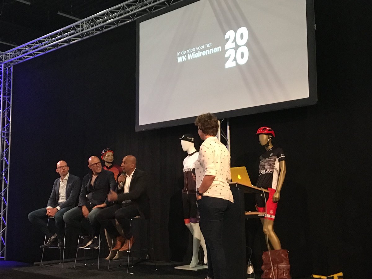RogerdeGroot's tweet photo. Presentatie ‘In de race voor het WK Wielrennen 2020’ door @rgroenewold en de Business Kopgroep met oa @MartinSitalsing en @gertjakobs64 bij @PDDrenthe. @Drenthebeweegt @OpFietseDrenthe https://t.co/GOkRKF2jkK