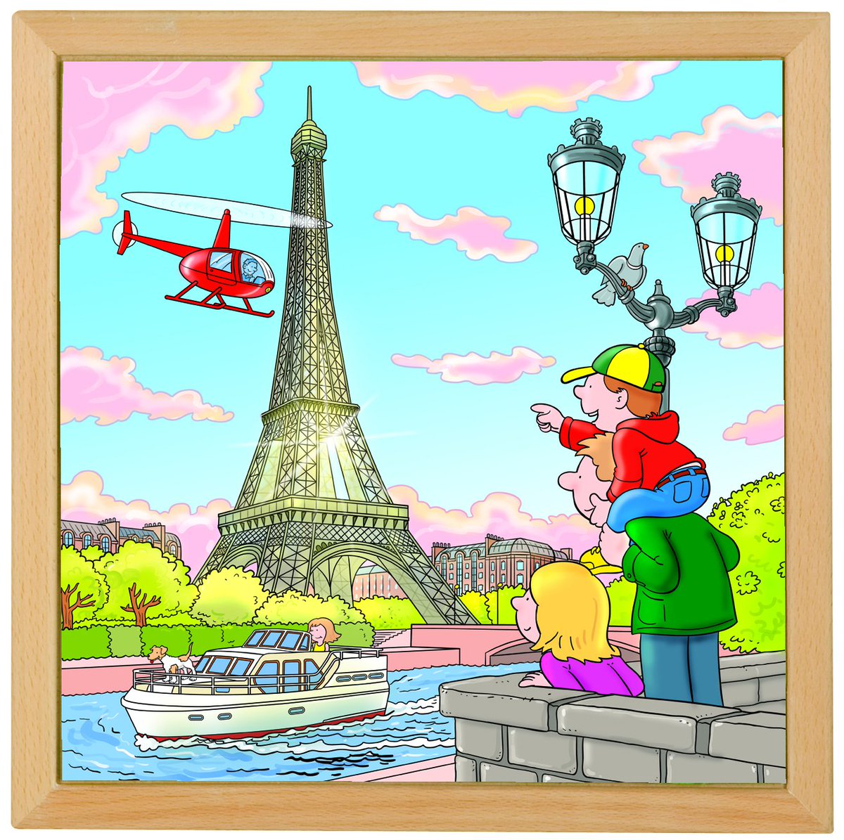 Je kunt het je nu bijna niet voorstellen, maar oorspronkelijk was het de bedoeling dat de Eiffeltoren na 20 jaar weer afgebroken zou worden. Bouw hem zelf in onze set Wereldsteden #educo #heutink #onderwijs #kinderopvang #ontwikkeling ow.ly/ZtTi30k1HlK