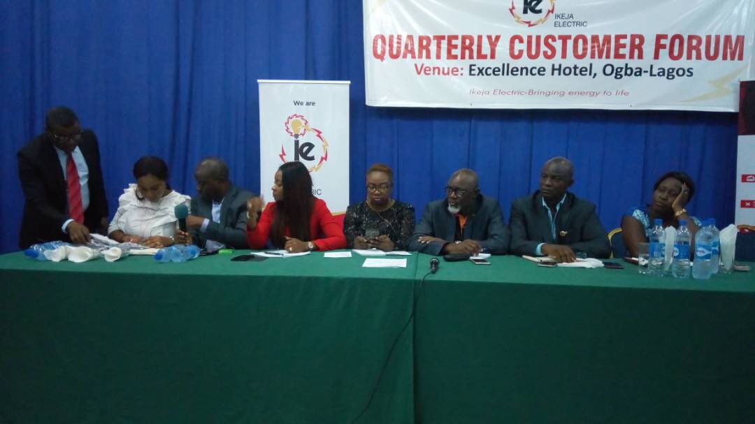 IkejaElectric's tweet photo. We’re currently holding our Customer Forum at Excellence Hotel, Ogba. Our Mgt team are also on ground to get firsthand feedback from customers. https://t.co/zDmwN5xXak