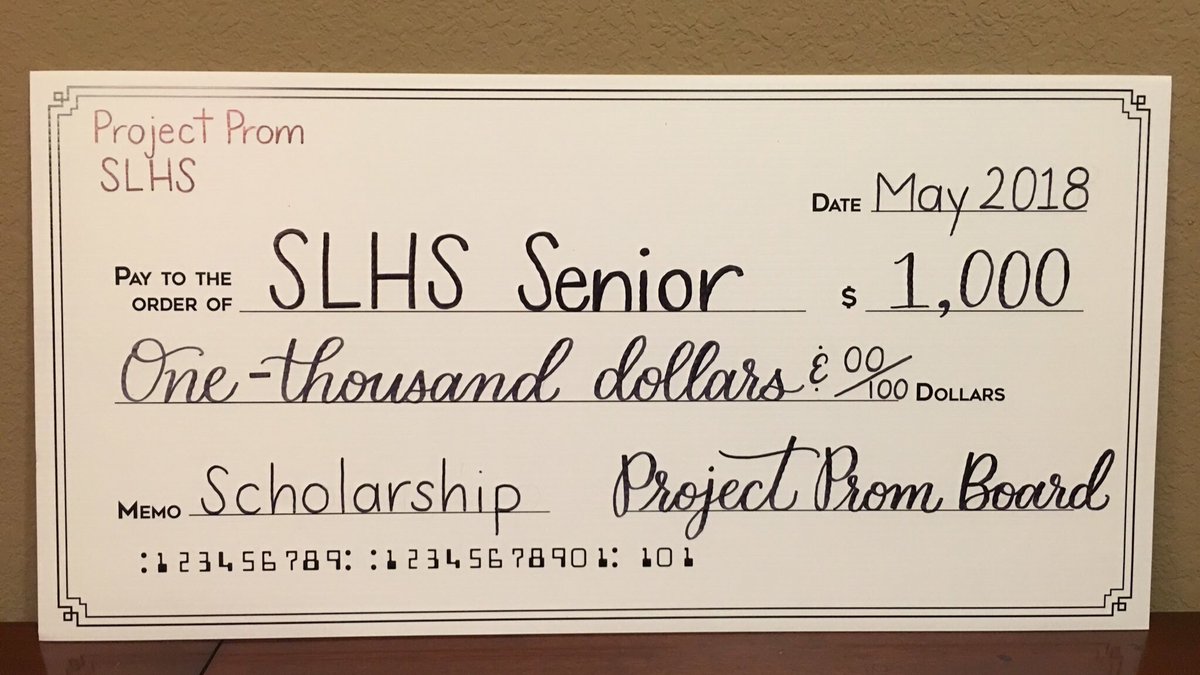SLHS Project Prom tweet media