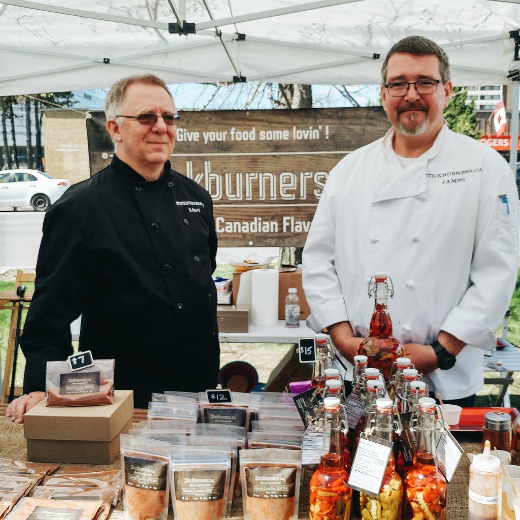 OttawaFarmMkt's tweet photo. Hi #Ottawa! The #longweekend is almost here and so are our markets! Bring your #BBQ to the next level with local products, like these rubs and glazes from new vendor @stickburners! Available at our Westboro Market on Saturday, from 9:30am-3pm in Byron Linear Park. #MyOttawa https://t.co/eKXvw3R6km