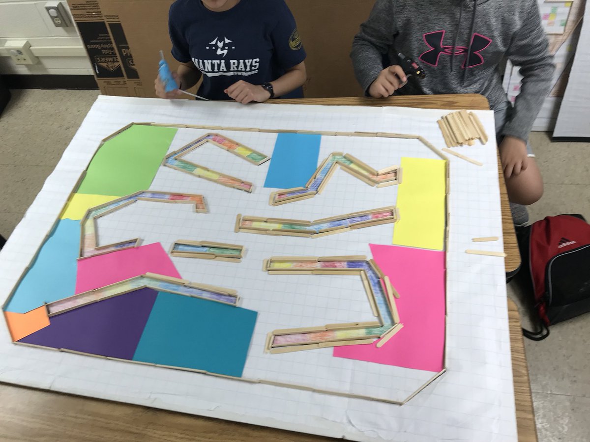 MrMcNallyMMS's tweet image. Building putt putt boards today @MasonSchools @MMScomets . Nothing like utilizing your math skills in a fun way! #mathproblemsolving.