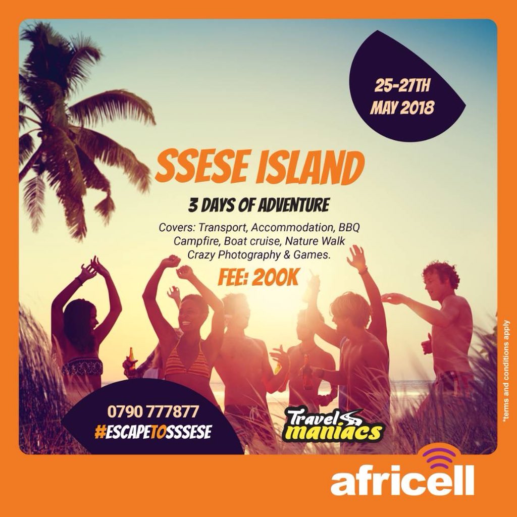 7_spotlight's tweet photo. @africellUG  brings your dreams alive with the #EscapeToSsesse https://t.co/DFgffEV3V2