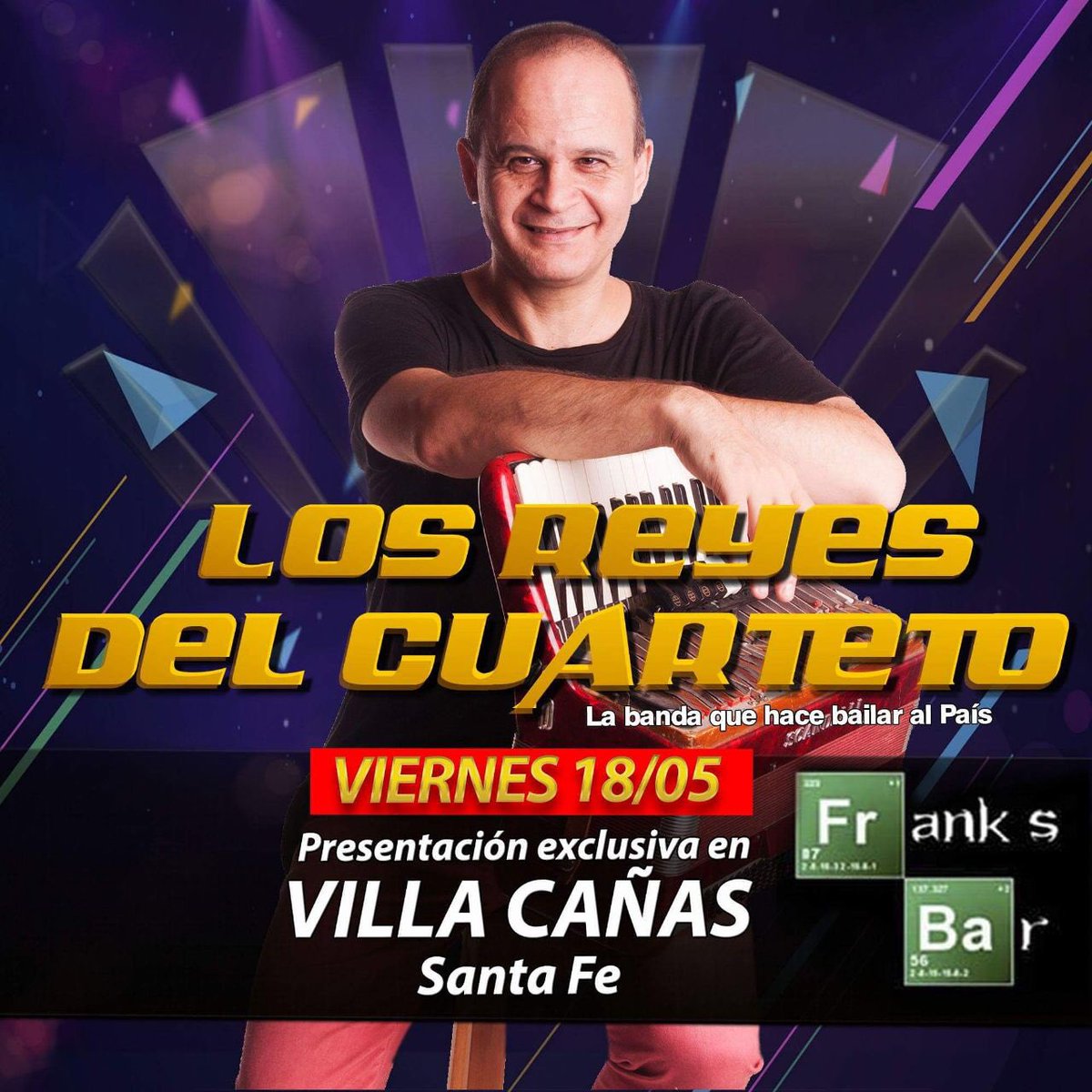 franksbarVC's tweet photo. Este viernes!!! Anticipadas en venta.. 🎉🎉 https://t.co/xFcKZWQFUV