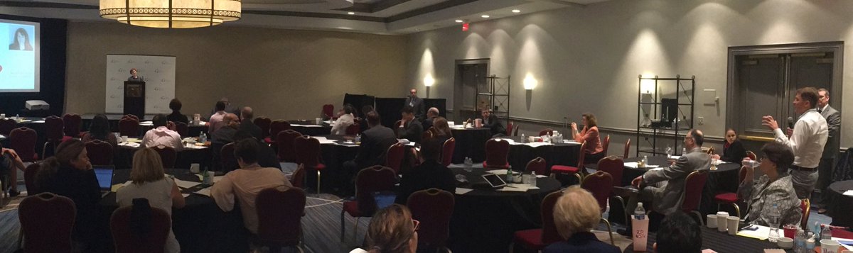 Industry heavyweights, <a href="/PeggyNCQA/">Peggy OKane</a> and <a href="/policywonk1/">Jason Helgerson</a> engaging in healthy dialogue at #xGInnovations18