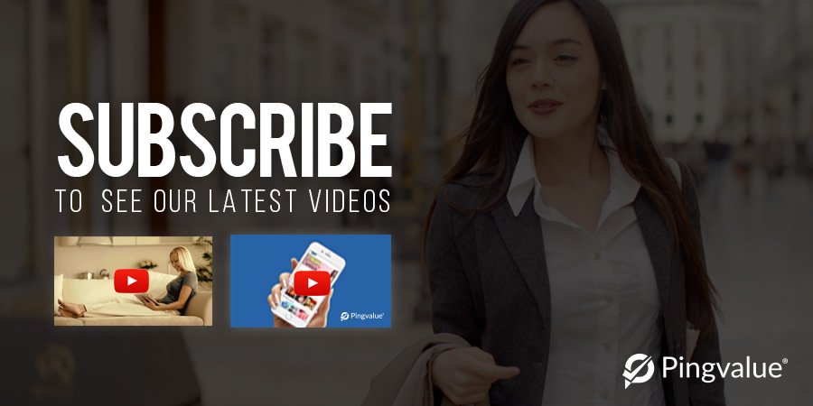 Join us and subscribe to our Youtube channel and get a chance to view our latest videos about Pingvalue platform  goo.gl/qkUPCt #Youtube #Pingvalue #PingIt #LiveIt