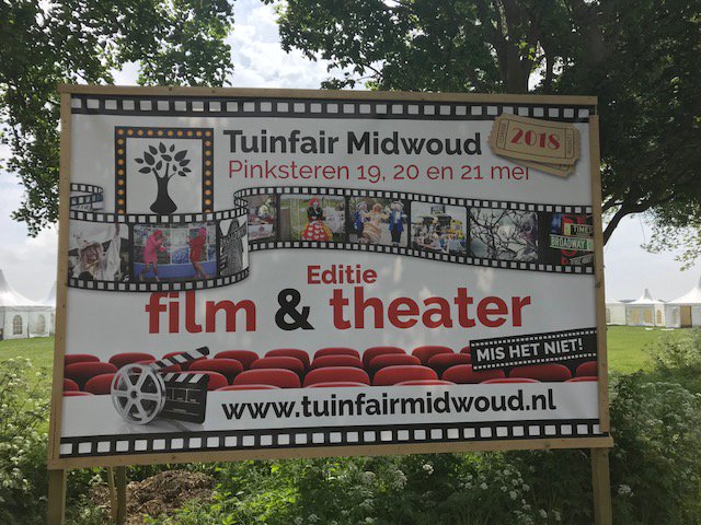 TuinfairMidwoud 19 t/m 21 mei - druk aan het opbouwen