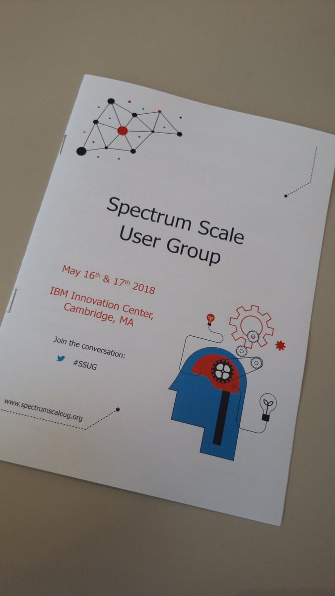 Claire_S_Robbo's tweet image. All set up and ready to go for the USA #SpectrumScale user group 2018! #SSUG