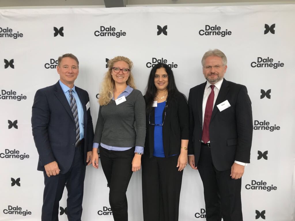 DaleCarnegieInd's tweet photo. We are so excited to see Dale Carnegie India’s #ExpertForum now taking place in Germany! This is what #OneCarnegie is all about! Have a good one, Team #Munich @DaleCarnegie @pallavijha @josephkhart https://t.co/NYs4iznedW
