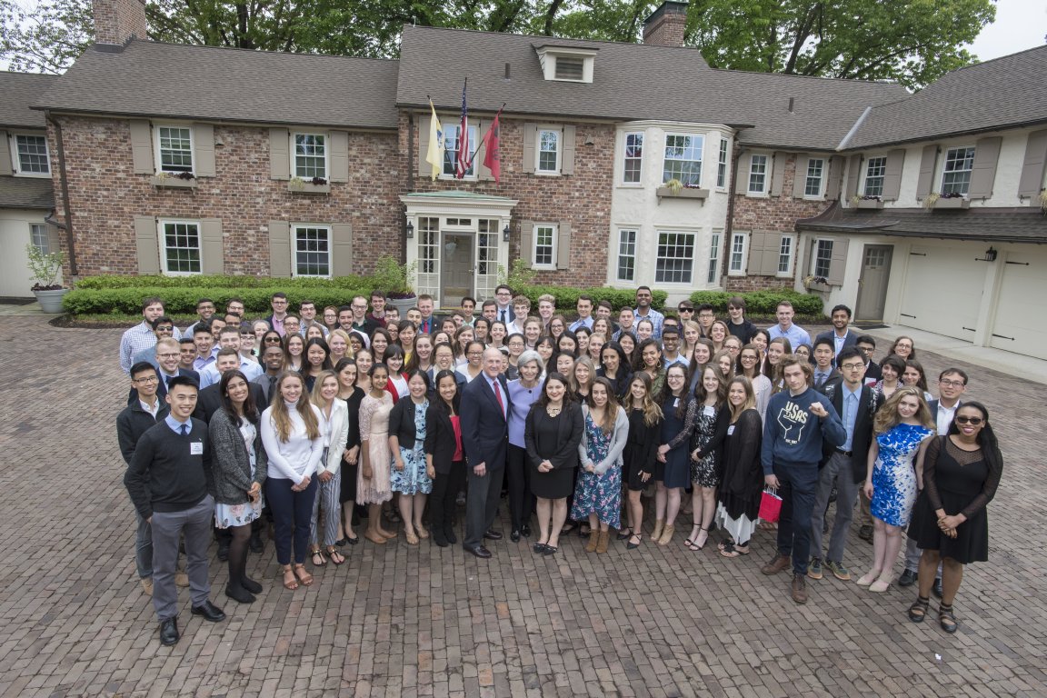 RutgersU's tweet photo. #RutgersExcellence: This past weekend, 171 @RutgersNB and @RutgersBHS students, handpicked by the university for their achievement in the classroom, in laboratories and in the arts, were inducted into the Matthew Leydt Society: https://t.co/hftWgnenwB #RutgersDelivers https://t.co/1IQAeEVfck