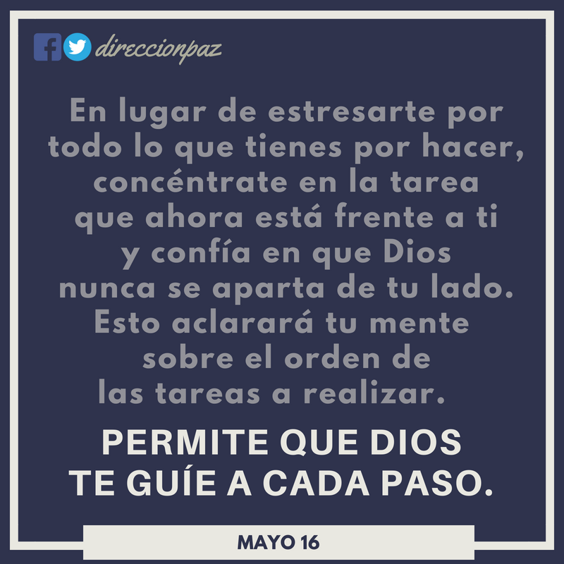 DireccionPaz's tweet photo. Concéntrate y confía 😉❤️ https://t.co/ZnxJNP2MwL