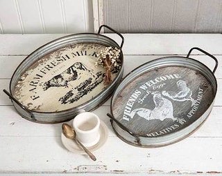 juteandburlap's tweet photo. I love these new trays!! Check them out at Jute &amp; Burlap. Free shipping!
https://t.co/2FkWGlUql3 #farmhousestyle #farmhousedecor #farmhouse #juteandburlap #freeshipping https://t.co/6gqzVT3vTM